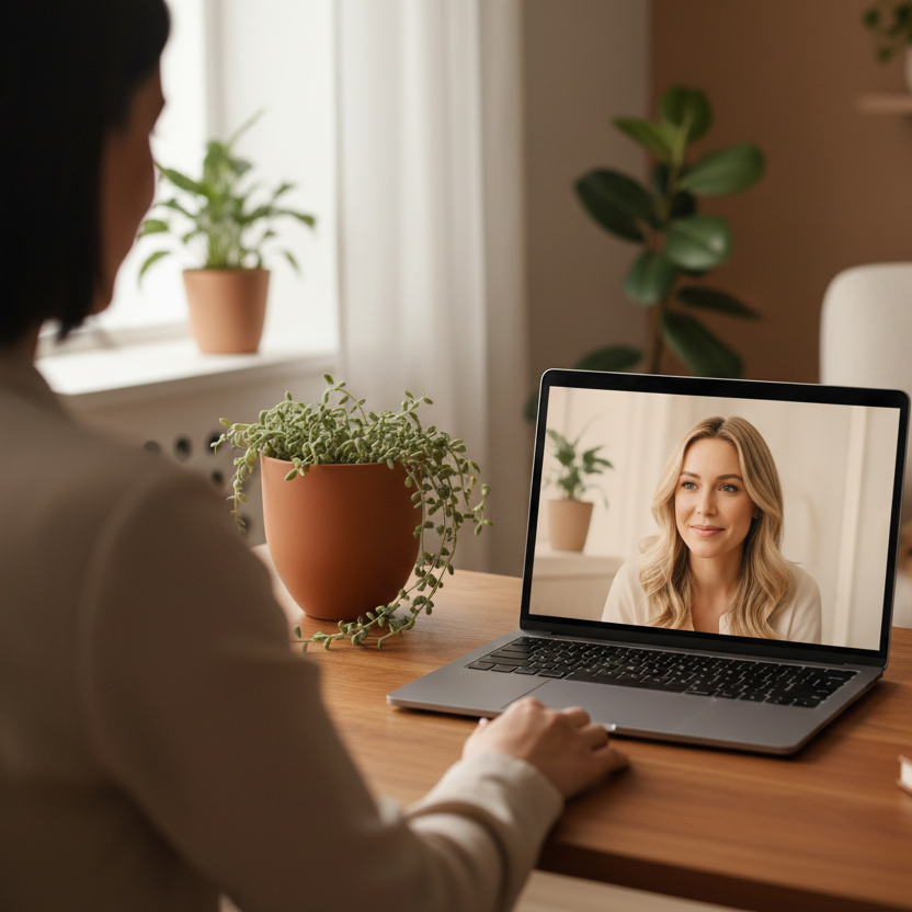Psychology Consultation - blonde psychologist